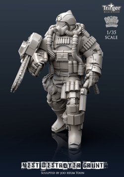 画像3: ナッツプラネット[T35035]1/35 ネストデストロイヤーグラント音を立てて全てを引き裂く男