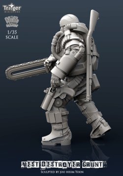 画像4: ナッツプラネット[T35035]1/35 ネストデストロイヤーグラント音を立てて全てを引き裂く男