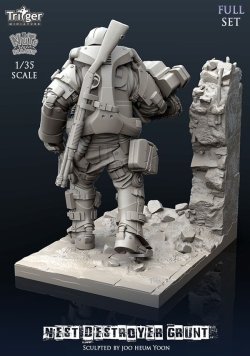 画像7: ナッツプラネット[T35036]1/35 ネストデストロイヤーグラントフルセット(専用ベース付)　