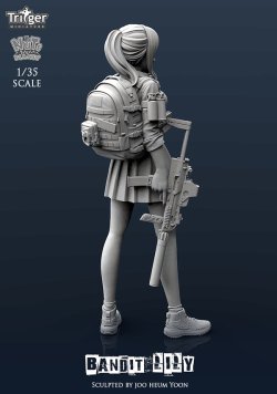 画像3: ナッツプラネット[T35037]1/35 バンディッドリリー 的を追い詰める若き追撃者
