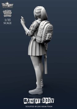 画像4: ナッツプラネット[T35037]1/35 バンディッドリリー 的を追い詰める若き追撃者