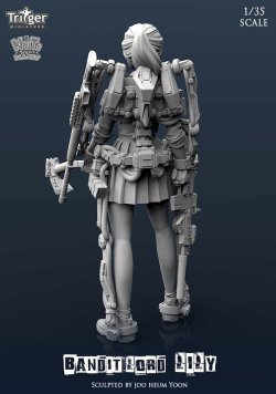 画像3: ナッツプラネット[T35038]1/35 盗賊団の若き女首領リリー