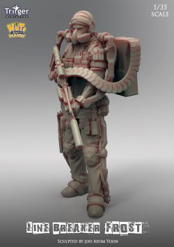 画像3: ナッツプラネット[T35040]1/35 ラインブレーカーフロスト 力を得た冷酷な襲撃者