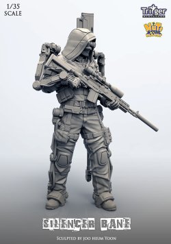 画像2: ナッツプラネット[T35041]1/35 サイレンサーベイン 遠距離射撃の名手