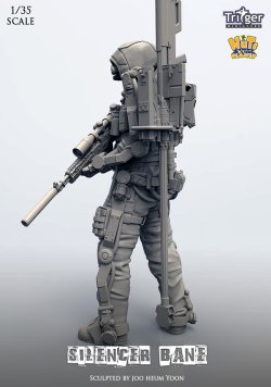 画像3: ナッツプラネット[T35041]1/35 サイレンサーベイン 遠距離射撃の名手
