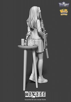 画像3: ナッツプラネット[T35046]1/35 リセスお昼休みを取るレディガンナー