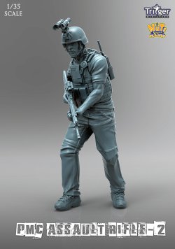 画像2: ナッツプラネット[T35049]1/35 現用 アサルトライフルを持つPMC兵士＃2