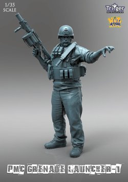 画像1: ナッツプラネット[T35052]1/35 現用 グレネードランチャーを持つPMC兵士＃1