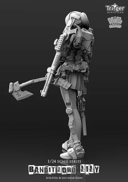 画像4: ナッツプラネット[T75026]1/24 盗賊団の若き女首領リリー