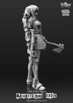 画像6: ナッツプラネット[T75026]1/24 盗賊団の若き女首領リリー