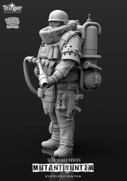 画像2: ナッツプラネット[T75029]1/24 「全てを灰にする」ミュータントハンター
