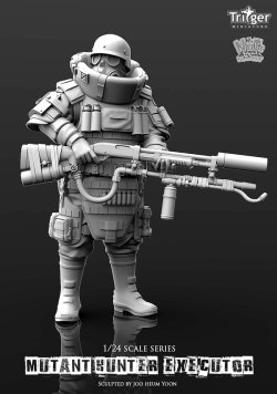 画像6: ナッツプラネット[T75030]1/24 ミュータントハンター イグゼクター「冷徹な執行人」
