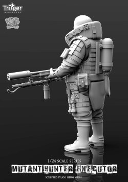 画像4: ナッツプラネット[T75030]1/24 ミュータントハンター イグゼクター「冷徹な執行人」