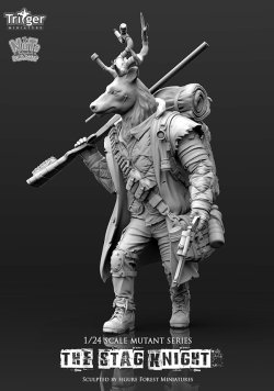 画像2: ナッツプラネット[TF75001]1/24 ジ・スタッグナイト 荒ぶる雄鹿の騎士