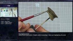 画像14: ナッツプラネット[MH`s_Full set]MH`sアクリルフィギュア塗装チュートリアル（フルセット)工程動画USBメモリー＆教材＋英将校胸像セット