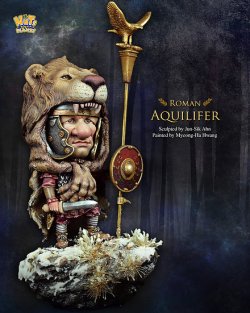 画像1: ナッツプラネット[NP-002]SDサイズ 古代ローマ ローマ軍団旗手 アクィリフェル