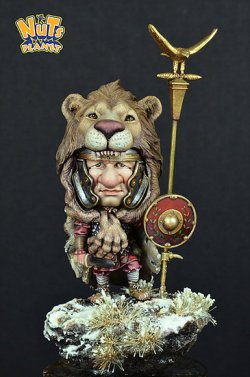 画像3: ナッツプラネット[NP-002]SDサイズ 古代ローマ ローマ軍団旗手 アクィリフェル