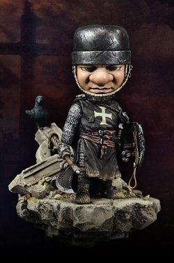 画像6: ナッツプラネット[NP-004]SDサイズ 中世ヨーロッパ 聖ヨハネ騎士団の騎士