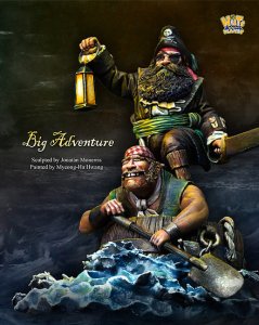 画像1: ナッツプラネット[NP-54001]1/32 壮大な冒険に繰り出す海賊とその子分 (1)