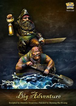 画像3: ナッツプラネット[NP-54001]1/32 壮大な冒険に繰り出す海賊とその子分