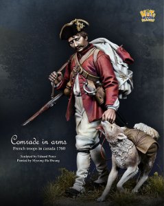画像1: ナッツプラネット[NP-75001]1/24 近代 仏 フランス陸軍 兵士とその相棒~1790年~ (1)