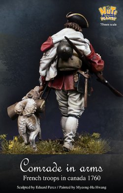 画像5: ナッツプラネット[NP-75001]1/24 近代 仏 フランス陸軍 兵士とその相棒~1790年~