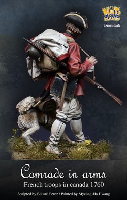 画像6: ナッツプラネット[NP-75001]1/24 近代 仏 フランス陸軍 兵士とその相棒~1790年~