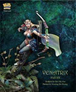 画像5: ナッツプラネット[NP-75005]1/24 女エルフの射手 バニトラックス