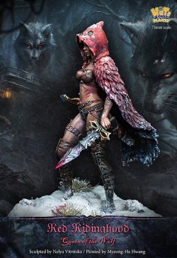 画像8: ナッツプラネット[NP-75006]1/24 血染めの短剣を握る赤ずきん