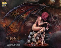 画像4: ナッツプラネット[NP-75011]1/24 眼球を好んで集める女の悪魔