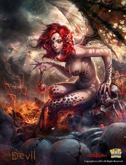 画像10: ナッツプラネット[NP-75011]1/24 眼球を好んで集める女の悪魔