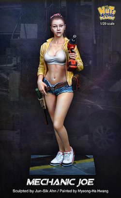 画像2: ナッツプラネット[NP-90001]1/20 現代 メカニックガール　ジョー