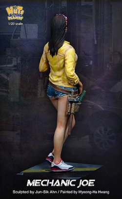 画像4: ナッツプラネット[NP-90001]1/20 現代 メカニックガール　ジョー