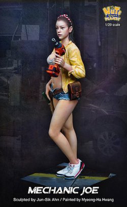 画像7: ナッツプラネット[NP-90001]1/20 現代 メカニックガール　ジョー