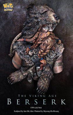 画像3: ナッツプラネット[NP-B012]1/10 北欧神話 神通力を持つ狂戦士 ベルセルク