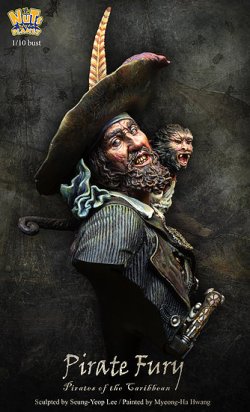 画像7: ナッツプラネット[NP-B019]1/10 怒れる海賊の船長