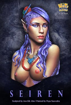 画像3: ナッツプラネット[NP-B021]1/10 船乗りを惑わす水と死の妖女 セイレーン