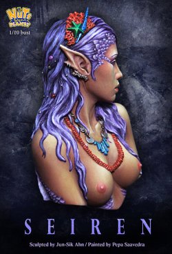 画像6: ナッツプラネット[NP-B021]1/10 船乗りを惑わす水と死の妖女 セイレーン