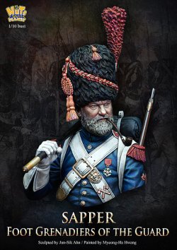 画像3: ナッツプラネット[NP-B022]1/10 1810年 フランス近衛連隊 斧を担ぐ工兵