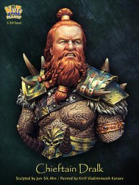 ナッツプラネット[NP-B031]1/10 チーフテン・デラク 刺青をした蛮族の酋長