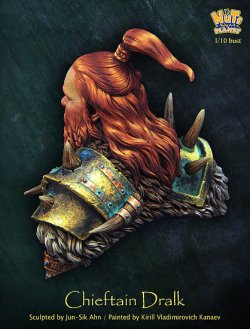 画像5: ナッツプラネット[NP-B031]1/10 チーフテン・デラク 刺青をした蛮族の酋長