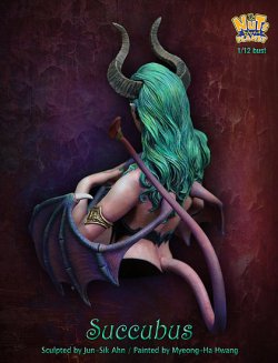 画像6: ナッツプラネット[NP-B033]1/12 性と死を司る妖女 サキュバス