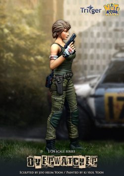 画像4: ナッツプラネット[T75001]1/24 動けば撃つ 門も心も閉ざす女監視官~オーバーウォッチャー