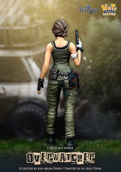 画像5: ナッツプラネット[T75001]1/24 動けば撃つ 門も心も閉ざす女監視官~オーバーウォッチャー
