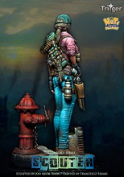 画像5: ナッツプラネット[T75003]1/24 スカウター 寡黙な女斥候