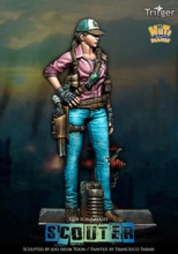 画像7: ナッツプラネット[T75003]1/24 スカウター 寡黙な女斥候