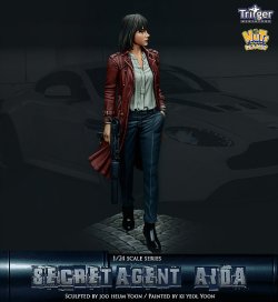 画像2: ナッツプラネット[T75007]1/24 全てを知る女エージェント アイーダ