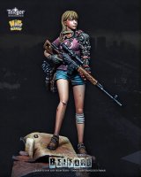 ナッツプラネット[T75010]1/24 狙撃ライフルを持つサイボーグ少女 ベルフォード