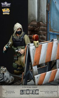 ナッツプラネット[T75015]1/24 ルッカー 火炎瓶で待ち伏せる男