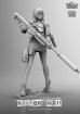 画像9: ナッツプラネット[T75020]1/24 アンチマテリアルライフルとサイボーグ少女 ベルフォードMK2